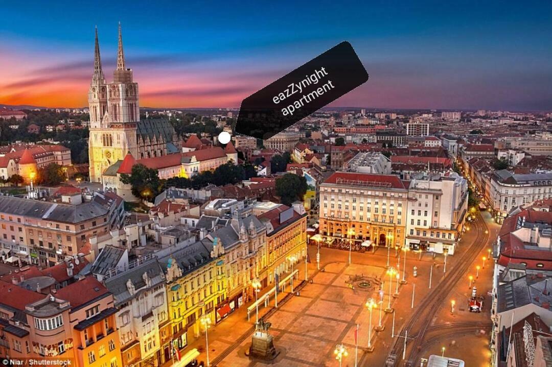 Eazzynight Center Apartment Zagreb Luaran gambar